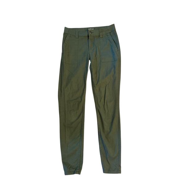Women 4 Horny Toad & Co Earthworks Ankle Pants Beetle Green Hike Camp Outdoor - Picture 1 of 6